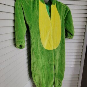 Green Dinosaur Onesie Toddler Costume Size 30-36 Months